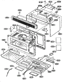 Oven Cavity Parts parts for Kenmore Microwave 721.67682790 (72167682790, 721 67682790) from AppliancePartsPros.com