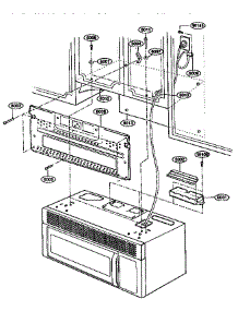 Installation Parts parts for Kenmore Microwave 721.67682790 (72167682790, 721 67682790) from AppliancePartsPros.com