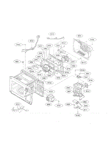 Interior Parts parts for Kenmore Microwave 721.67902601 (72167902601, 721 67902601) from AppliancePartsPros.com