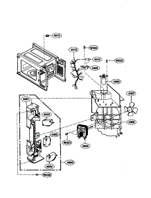Suction Guide parts for Kenmore Microwave 721.69200890 (72169200890, 721 69200890) from AppliancePartsPros.com