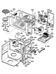 Interior Parts 1 parts for Kenmore Microwave 721.80823500 (72180823500, 721 80823500) from AppliancePartsPros.com