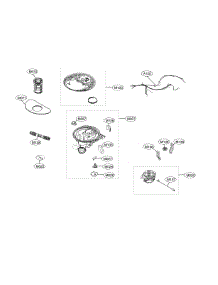 Sump Assembly parts for Kenmore Dishwasher 722.13383910 (72213383910, 722 13383910) from AppliancePartsPros.com