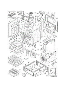 Body parts for Kenmore Range 790.32363412 (79032363412, 790 32363412) from AppliancePartsPros.com