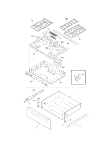 Top parts for Kenmore Range 790.36739702 (79036739702, 790 36739702) from AppliancePartsPros.com