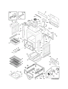 Body parts for Kenmore Range 790.36903901 (79036903901, 790 36903901) from AppliancePartsPros.com