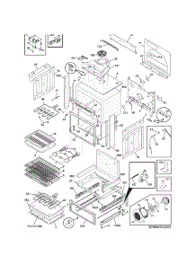 Body parts for Kenmore Range 790.41032803 (79041032803, 790 41032803) from AppliancePartsPros.com
