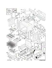 Body parts for Kenmore Range 790.41033800 (79041033800, 790 41033800) from AppliancePartsPros.com