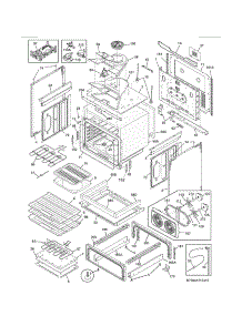 Body parts for Kenmore Range 790.41313410 (79041313410, 790 41313410) from AppliancePartsPros.com