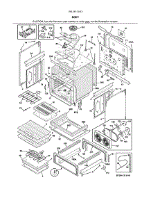 Body parts for Kenmore Range 790.41313413 (79041313413, 790 41313413) from AppliancePartsPros.com