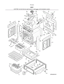 Body parts for Kenmore Range 790.42531315 (79042531315, 790 42531315) from AppliancePartsPros.com
