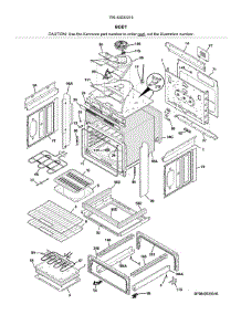 Body parts for Kenmore Range 790.42533318 (79042533318, 790 42533318) from AppliancePartsPros.com