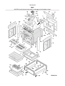 Body parts for Kenmore Range 790.42533319 (79042533319, 790 42533319) from AppliancePartsPros.com