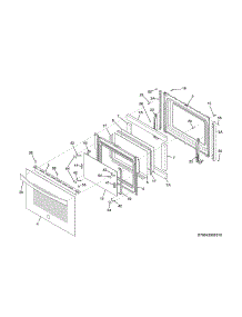Door parts for Kenmore Range 790.42569311 (79042569311, 790 42569311) from AppliancePartsPros.com
