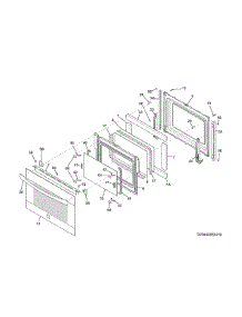 Door parts for Kenmore Range 790.42753511 (79042753511, 790 42753511) from AppliancePartsPros.com