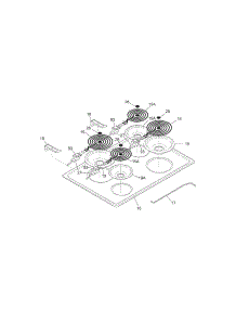 Main Top parts for Kenmore Range 790.45582902 (79045582902, 790 45582902) from AppliancePartsPros.com