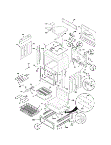 Body parts for Kenmore Range 790.46594504 (79046594504, 790 46594504) from AppliancePartsPros.com