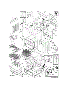 Body parts for Kenmore Range 790.46623500 (79046623500, 790 46623500) from AppliancePartsPros.com