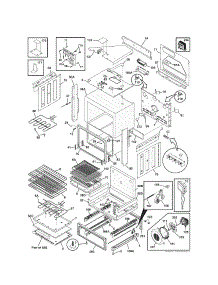 Body parts for Kenmore Range 790.46703601 (79046703601, 790 46703601) from AppliancePartsPros.com