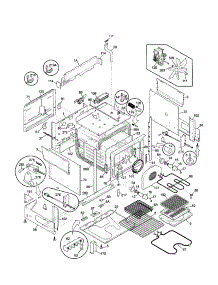 Body parts for Kenmore Range 790.46823100 (79046823100, 790 46823100) from AppliancePartsPros.com