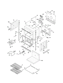 Lower Oven parts for Kenmore Wall Oven 790.47732402 (79047732402, 790 47732402) from AppliancePartsPros.com