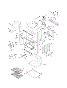 Lower Oven parts for Kenmore Wall Oven 790.47733401 (79047733401, 790 47733401) from AppliancePartsPros.com