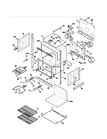 Lower Oven parts for Kenmore Wall Oven 790.47762400 (79047762400, 790 47762400) from AppliancePartsPros.com