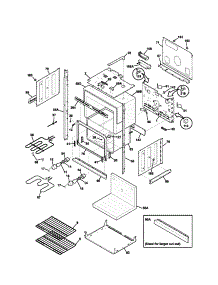 Lower Oven parts for Kenmore Wall Oven 790.47773400 (79047773400, 790 47773400) from AppliancePartsPros.com