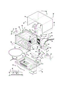 Microwave parts for Kenmore Wall Oven 790.47859400 (79047859400, 790 47859400) from AppliancePartsPros.com