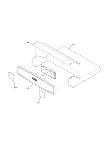 Control Panel parts for Kenmore Wall Oven 790.47893605 (79047893605, 790 47893605) from AppliancePartsPros.com