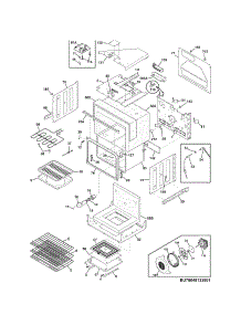 Upper Oven parts for Kenmore Wall Oven 790.48132801 (79048132801, 790 48132801) from AppliancePartsPros.com