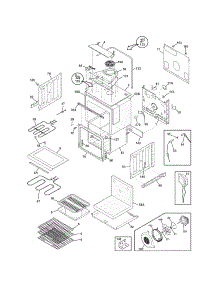 Upper Oven parts for Kenmore Wall Oven 790.48172001 (79048172001, 790 48172001) from AppliancePartsPros.com