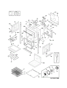 Lower Oven parts for Kenmore Wall Oven 790.48173000 (79048173000, 790 48173000) from AppliancePartsPros.com