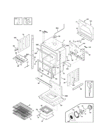 Lower Oven parts for Kenmore Wall Oven 790.48182001 (79048182001, 790 48182001) from AppliancePartsPros.com