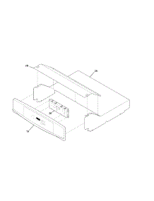 Control Panel parts for Kenmore Wall Oven 790.48839900 (79048839900, 790 48839900) from AppliancePartsPros.com