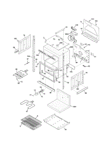 Lower Oven parts for Kenmore Wall Oven 790.48879900 (79048879900, 790 48879900) from AppliancePartsPros.com