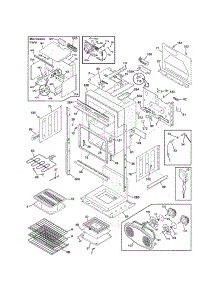 Lower Oven parts for Kenmore Wall Oven 790.48909001 (79048909001, 790 48909001) from AppliancePartsPros.com