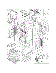Lower Oven parts for Kenmore Wall Oven 790.48913410 (79048913410, 790 48913410) from AppliancePartsPros.com