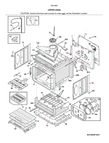 Upper Oven parts for Kenmore Elite Electric Wall Oven 79048977810 from AppliancePartsPros.com