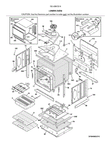 Lower Oven parts for Kenmore Microwave/Hood Combo 790.49603319 (79049603319, 790 49603319) from AppliancePartsPros.com