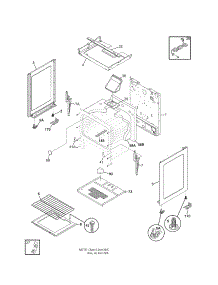 Body parts for Kenmore Range 790.60012600 (79060012600, 790 60012600) from AppliancePartsPros.com