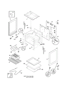 Body parts for Kenmore Range 790.64090307 (79064090307, 790 64090307) from AppliancePartsPros.com