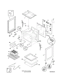 Body parts for Kenmore Range 790.64091305 (79064091305, 790 64091305) from AppliancePartsPros.com