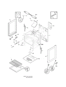 Body parts for Kenmore Range 790.70112705 (79070112705, 790 70112705) from AppliancePartsPros.com