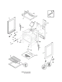 Body parts for Kenmore Range 790.70302700 (79070302700, 790 70302700) from AppliancePartsPros.com