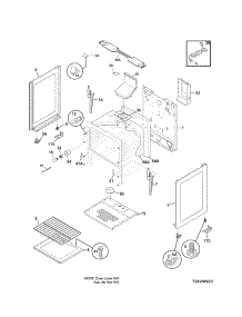 Body parts for Kenmore Range 790.71201702 (79071201702, 790 71201702) from AppliancePartsPros.com