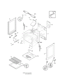 Body parts for Kenmore Range 790.71314705 (79071314705, 790 71314705) from AppliancePartsPros.com