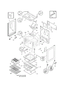 Body parts for Kenmore Range 790.71363703 (79071363703, 790 71363703) from AppliancePartsPros.com