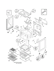 Body parts for Kenmore Range 790.71372701 (79071372701, 790 71372701) from AppliancePartsPros.com
