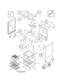 Body parts for Kenmore Range 790.71374700 (79071374700, 790 71374700) from AppliancePartsPros.com