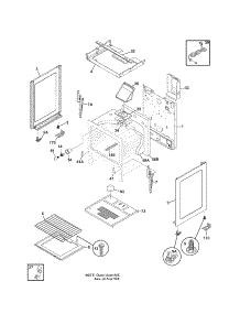 Body parts for Kenmore Range 790.73054405 (79073054405, 790 73054405) from AppliancePartsPros.com